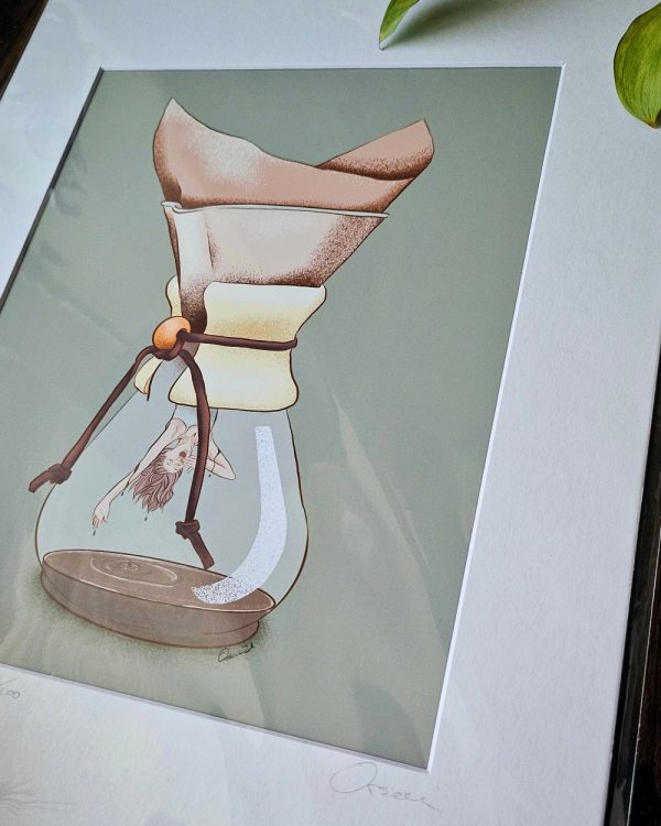 Product Image and Link for “Morning Brew” – Limited Edition Art Print