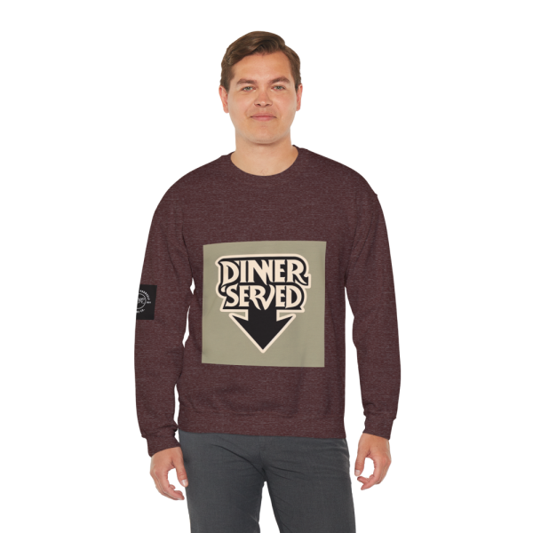 Product Image and Link for Served Unisex Dinner Served Crewneck Sweatshirt