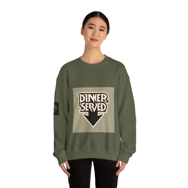 Product Image and Link for Served Unisex Dinner Served Crewneck Sweatshirt