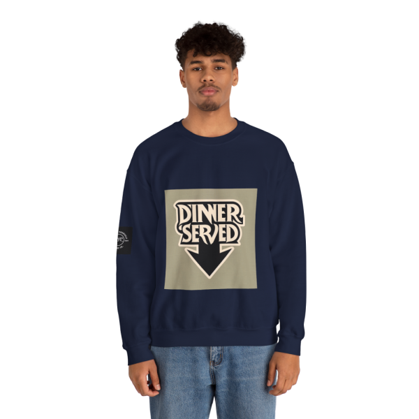 Product Image and Link for Served Unisex Dinner Served Crewneck Sweatshirt