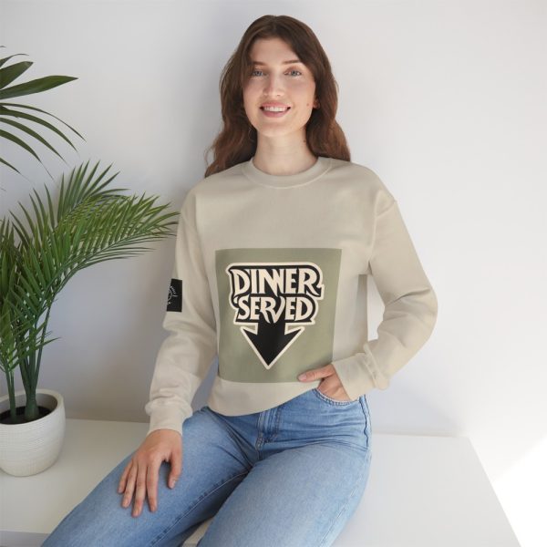 Product Image and Link for Served Unisex Dinner Served Crewneck Sweatshirt