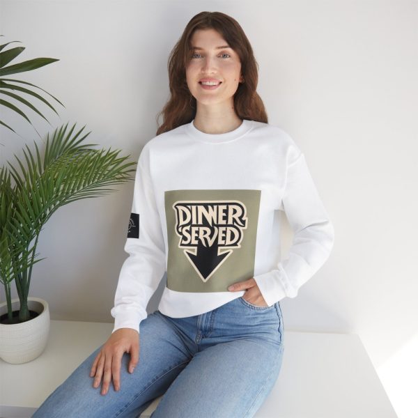 Product Image and Link for Served Unisex Dinner Served Crewneck Sweatshirt