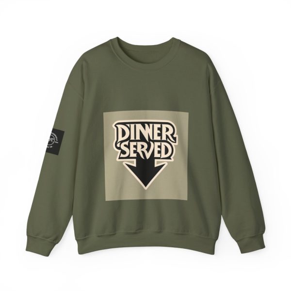 Product Image and Link for Served Unisex Dinner Served Crewneck Sweatshirt