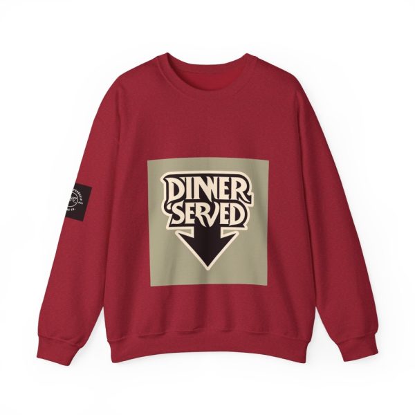 Product Image and Link for Served Unisex Dinner Served Crewneck Sweatshirt