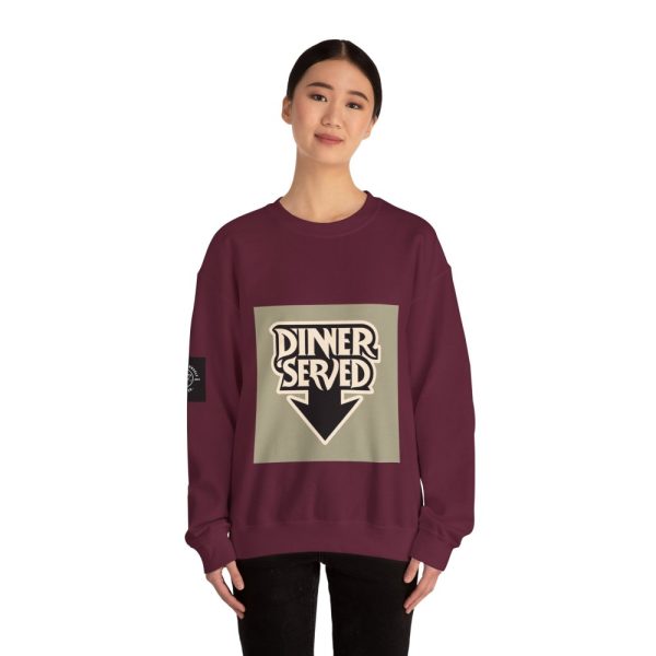 Product Image and Link for Served Unisex Dinner Served Crewneck Sweatshirt