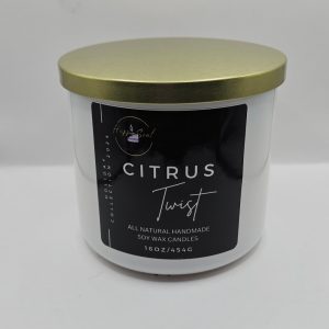 Product Image and Link for Citrus Twist 3-Wick Soy Candle (16oz)