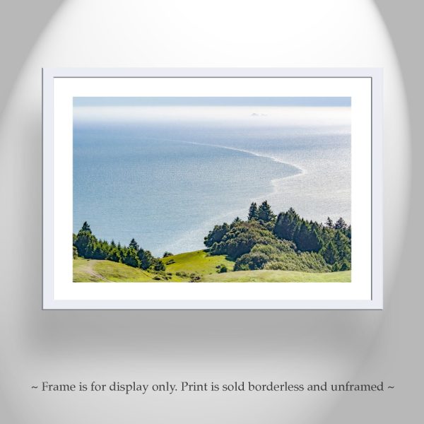 Product Image and Link for Mount Tamalpais Marin County Art Print with Farallon Islands as Home Decor for Living Room