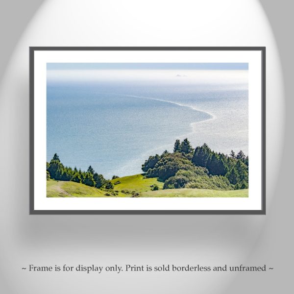 Product Image and Link for Mount Tamalpais Marin County Art Print with Farallon Islands as Home Decor for Living Room