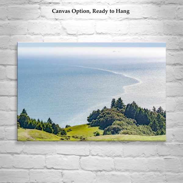 Product Image and Link for Mount Tamalpais Marin County Art Print with Farallon Islands as Home Decor for Living Room