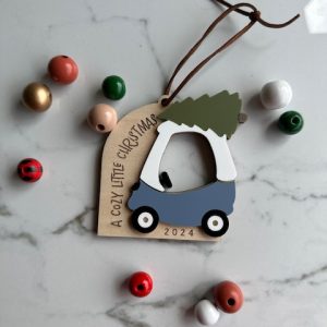 Product Image and Link for Cozy Little Christmas Car Ornament