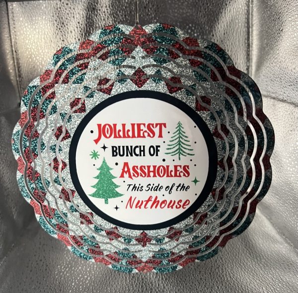 Product Image and Link for Jolliest Bunch of Assholes 8” windspinner