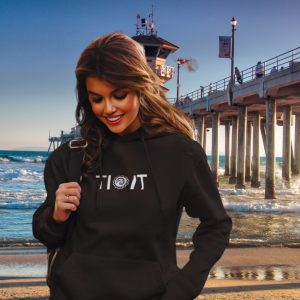 Product Image and Link for TIOIT B&W Logo Hoodie