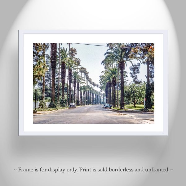 Product Image and Link for Beverly Hills Los Angeles California Vintage Photography Print