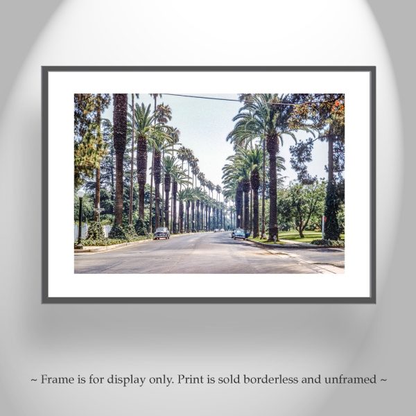 Product Image and Link for Beverly Hills Los Angeles California Vintage Photography Print