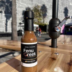 Product Image and Link for CHILI CHARM Fenugreek Mild| Med| Hot Sauce (5oz)