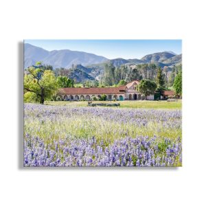 Product Image and Link for Lompoc California Mission at San Antonio de Padua | Spring Landscape Photography