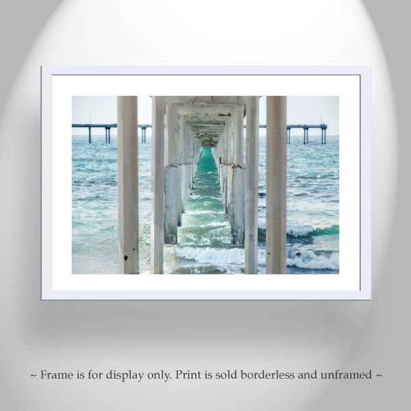 Product Image and Link for Ocean Beach Pier San Diego California Art Print | Wall Decor for Home or Office