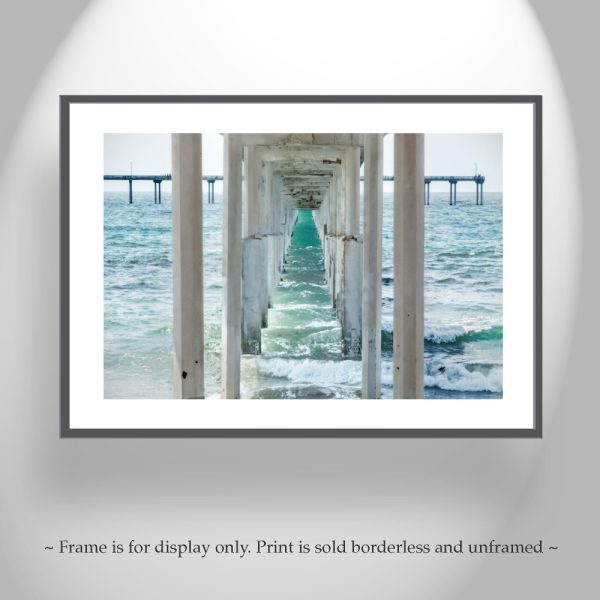 Product Image and Link for Ocean Beach Pier San Diego California Art Print | Wall Decor for Home or Office