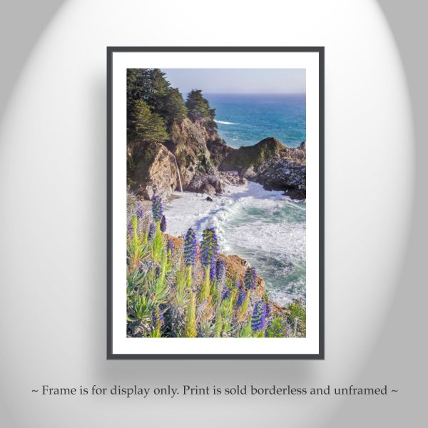 Product Image and Link for McWay Falls Big Sur Pacific Coast Highway Photography Print