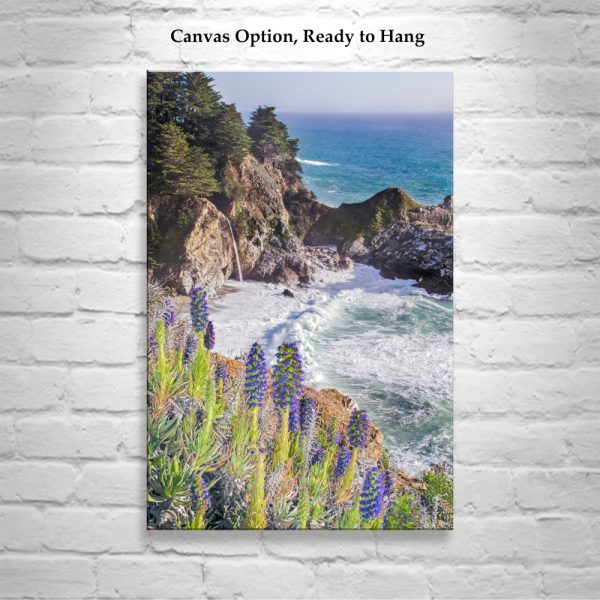 Product Image and Link for McWay Falls Big Sur Pacific Coast Highway Photography Print