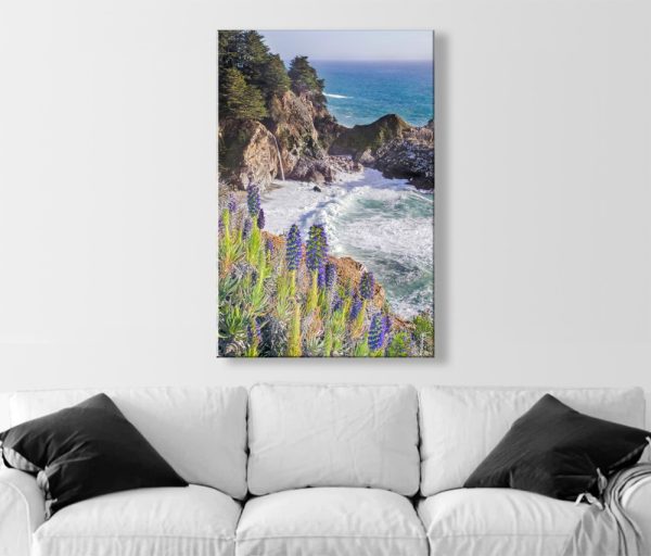 Product Image and Link for McWay Falls Big Sur Pacific Coast Highway Photography Print