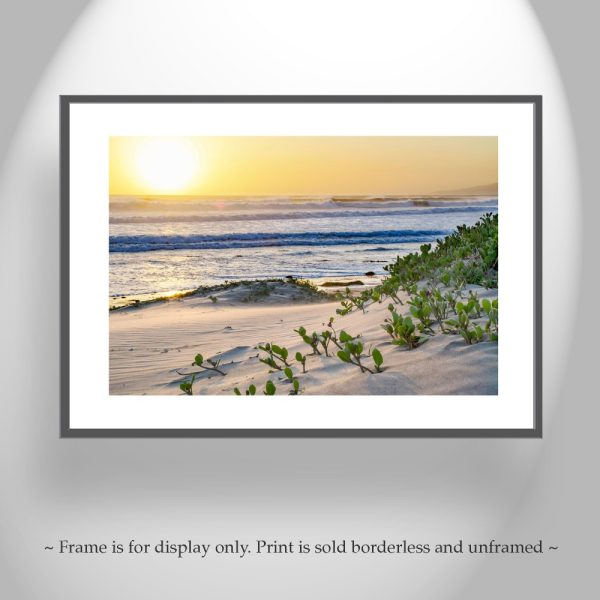 Product Image and Link for Jalama Beach Art Photography Print with Pacific Ocean Sunset