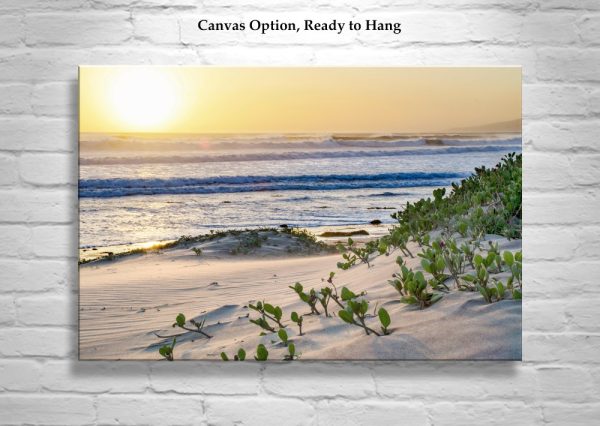 Product Image and Link for Jalama Beach Art Photography Print with Pacific Ocean Sunset