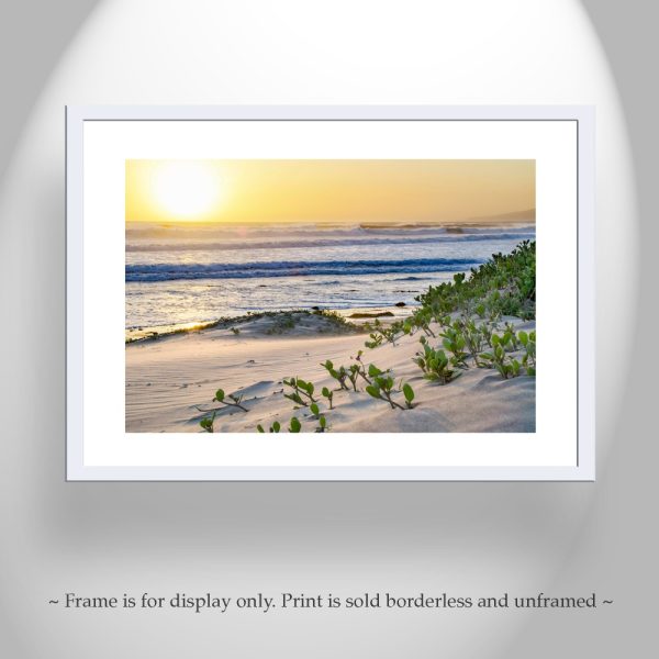 Product Image and Link for Jalama Beach Art Photography Print with Pacific Ocean Sunset