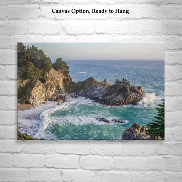 Product Image and Link for Ocean Photography at Big Sur Beach with McWay Falls