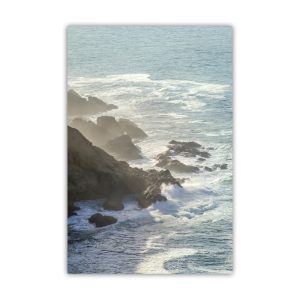 Product Image and Link for Point Reyes Northern California Coast Art Print | Seascape Wall Decor for Home or Office