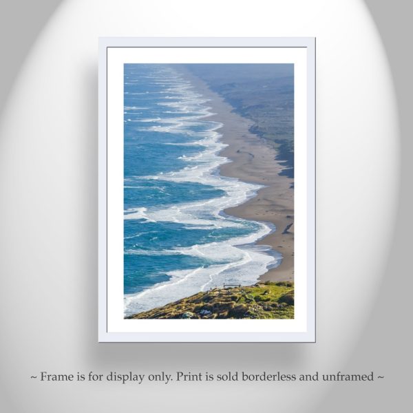 Product Image and Link for Point Reyes Vertical Wall Art | Marin County California Beach Photography | Home Decor Art Gift