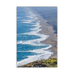 Product Image and Link for Point Reyes Vertical Wall Art | Marin County California Beach Photography | Home Decor Art Gift