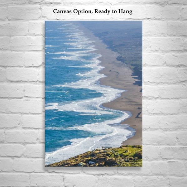 Product Image and Link for Point Reyes Vertical Wall Art | Marin County California Beach Photography | Home Decor Art Gift