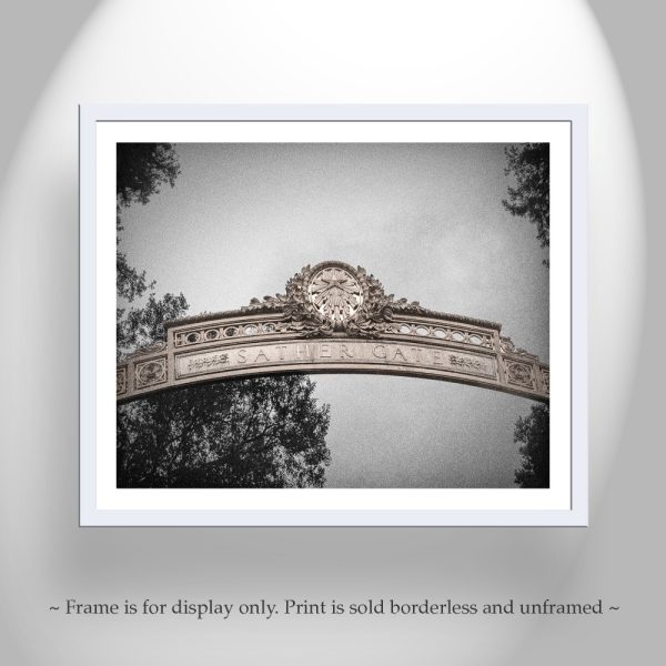 Product Image and Link for Cal Berkeley Sather Gate University of California Art Print | Wall Art Decor for Home or Office