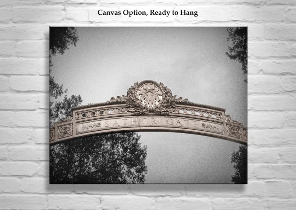 Product Image and Link for Cal Berkeley Sather Gate University of California Art Print | Wall Art Decor for Home or Office