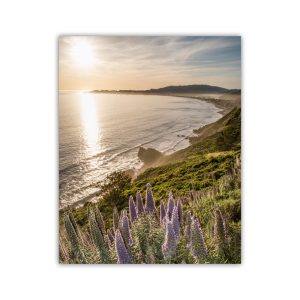 Product Image and Link for Stinson Beach Sunset Art Print Marin County California Ocean Photography Wall Decor Gift