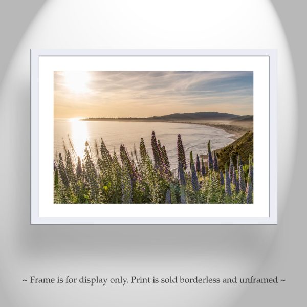 Product Image and Link for Stinson Beach Sunset Art Print Marin County California as Wall Decor for Home or Office