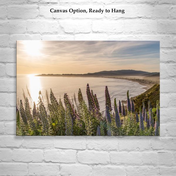 Product Image and Link for Stinson Beach Sunset Art Print Marin County California as Wall Decor for Home or Office