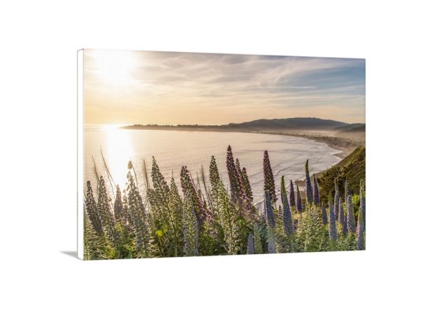 Product Image and Link for Stinson Beach Sunset Art Print Marin County California as Wall Decor for Home or Office