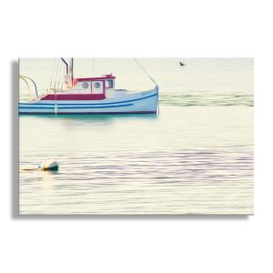 Product Image and Link for Tomales Bay Marin County Point Reyes Art with Old Fishing Boat | Nautical Art