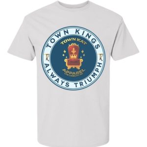 Product Image and Link for Boxed Custom Made “TOWN KAT BLUE” T-Shirts