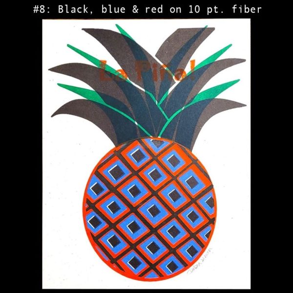 Product Image and Link for Hemp-not trees!, Pineapple Risograph