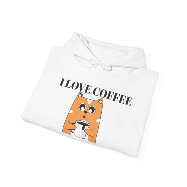 Product Image and Link for EYC I Love Coffee Unisex Heavy Blend Hoodie – Cozy Sweatshirt for Coffee Lovers