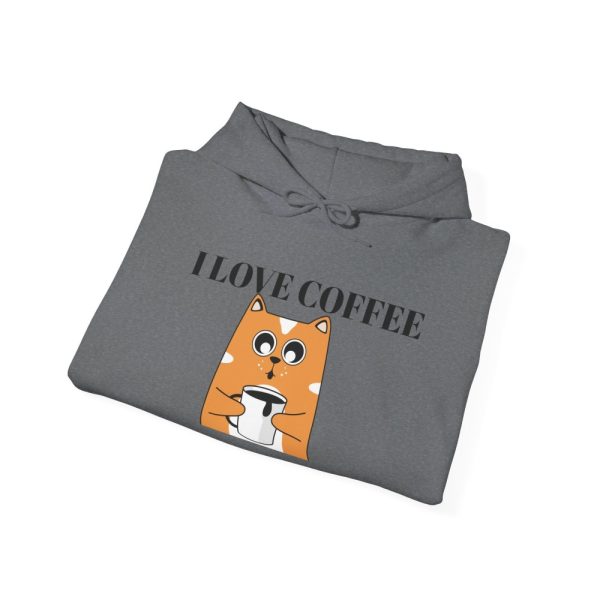 Product Image and Link for EYC I Love Coffee Unisex Heavy Blend Hoodie – Cozy Sweatshirt for Coffee Lovers