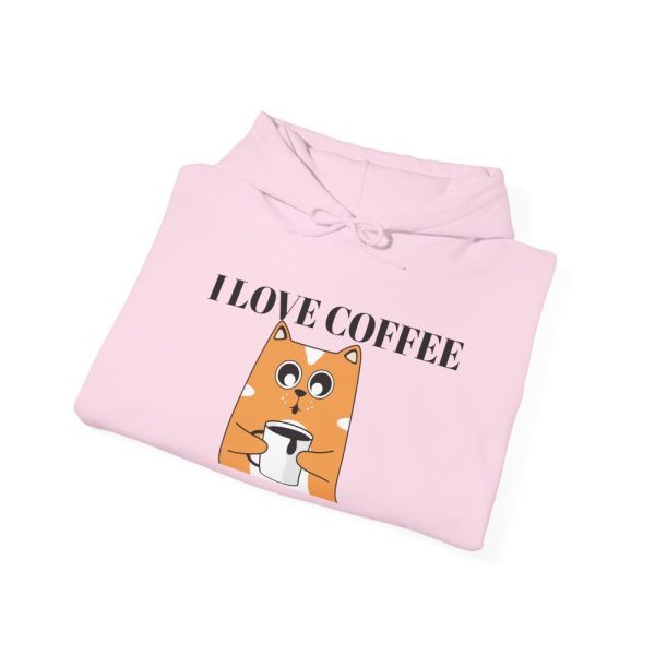 Product Image and Link for EYC I Love Coffee Unisex Heavy Blend Hoodie – Cozy Sweatshirt for Coffee Lovers