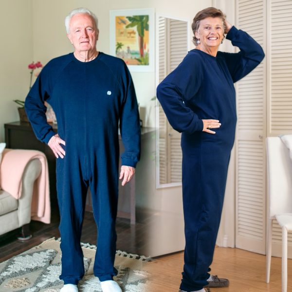 Product Image and Link for Anti-Strip Back-zip Jumpsuit – Adaptive Alzheimer’s and Dementia Clothing