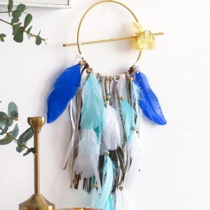 Product Image and Link for Feather Decor Dreamcatcher