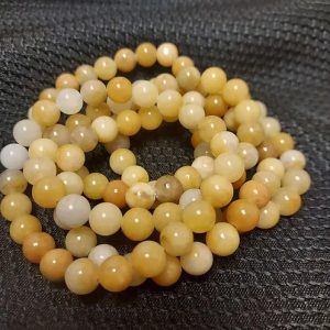 Product Image and Link for Yellow Jade crystal bracelet