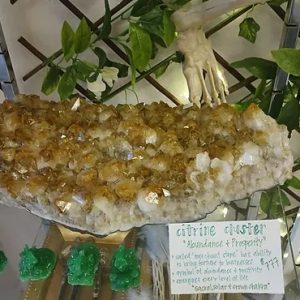 Product Image and Link for Large Citrine Cluster