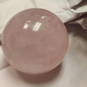 Product Image and Link for Rose Quartz Sphere